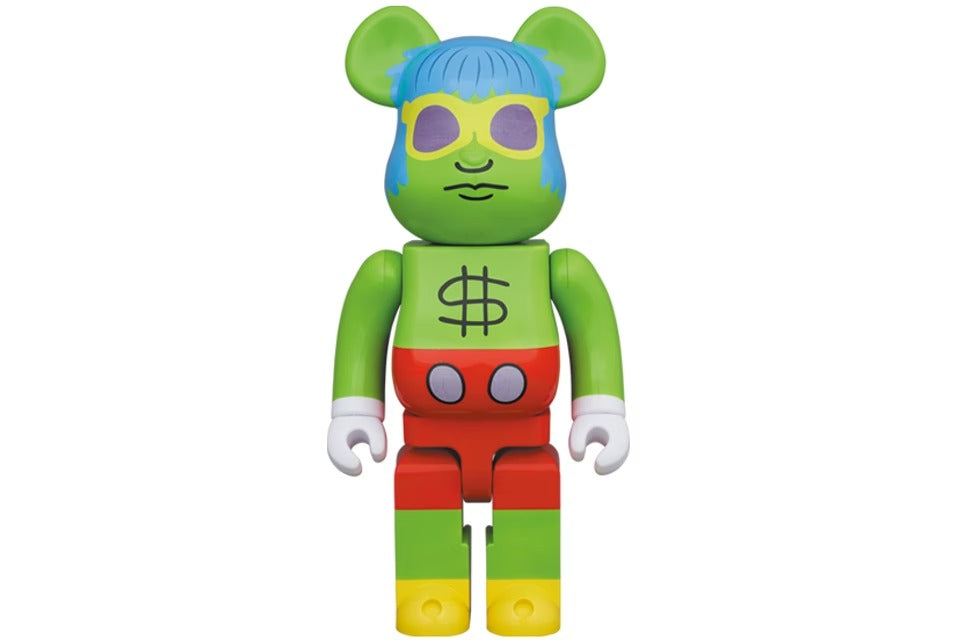 Bearbrick Keith Haring Andy Mouse 1000%