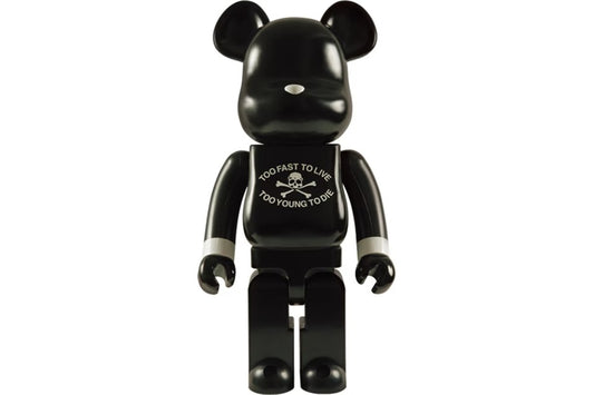 Bearbrick x Mastermind Japan 1000% Black