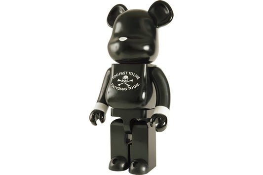 Bearbrick x Mastermind Japan 1000% Black