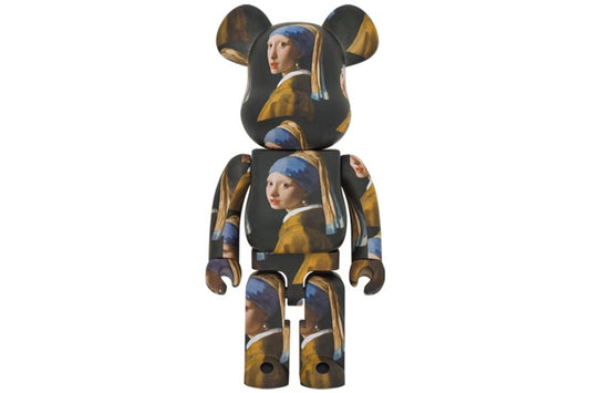 Bearbrick Johannes Vermeer (Girl with a Pearl Earring) 1000%