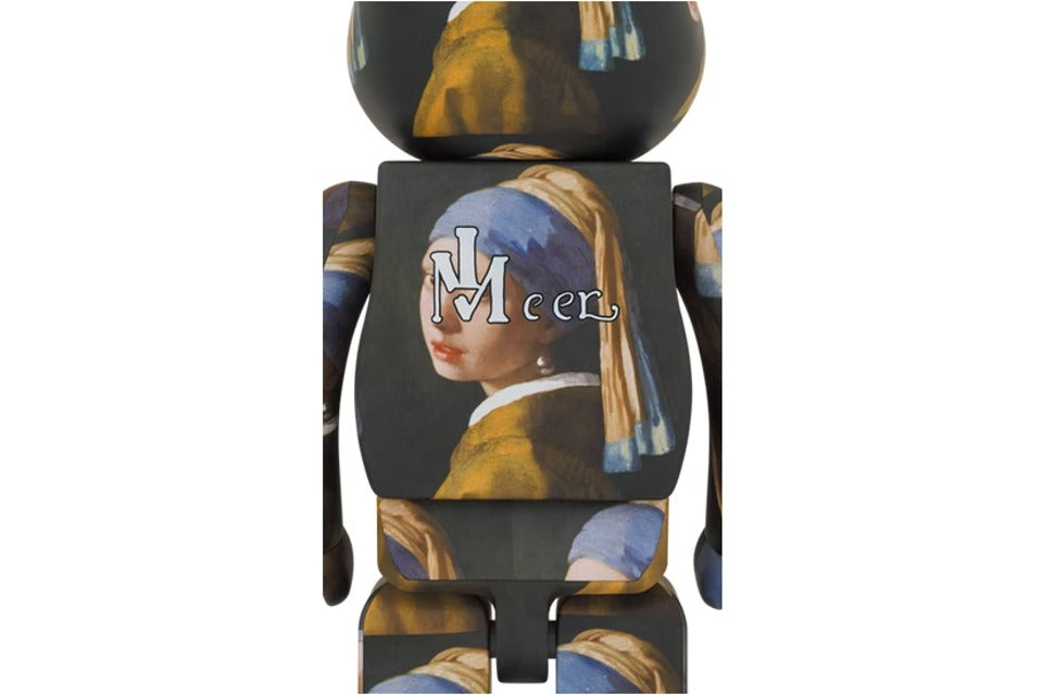 Bearbrick Johannes Vermeer (Girl with a Pearl Earring) 1000%