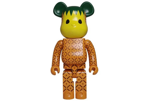 Bearbrick x CLOT Pineapple 1000% Tan