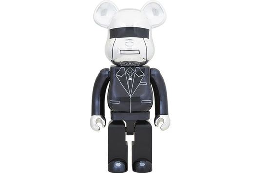 Bearbrick x Daft Punk Random Access Memories Version 1000% Silver