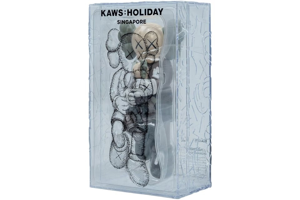 KAWS Holiday Singapore Vinyl Figure Brown