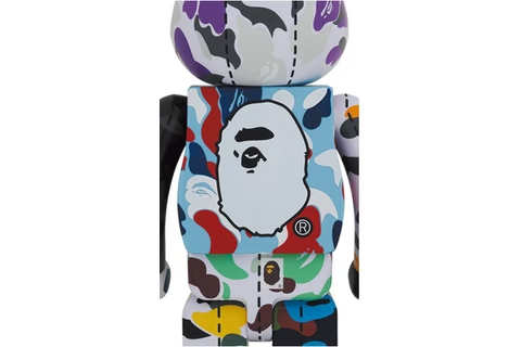 Bearbrick x BAPE 28th Anniversary Camo #1 1000%