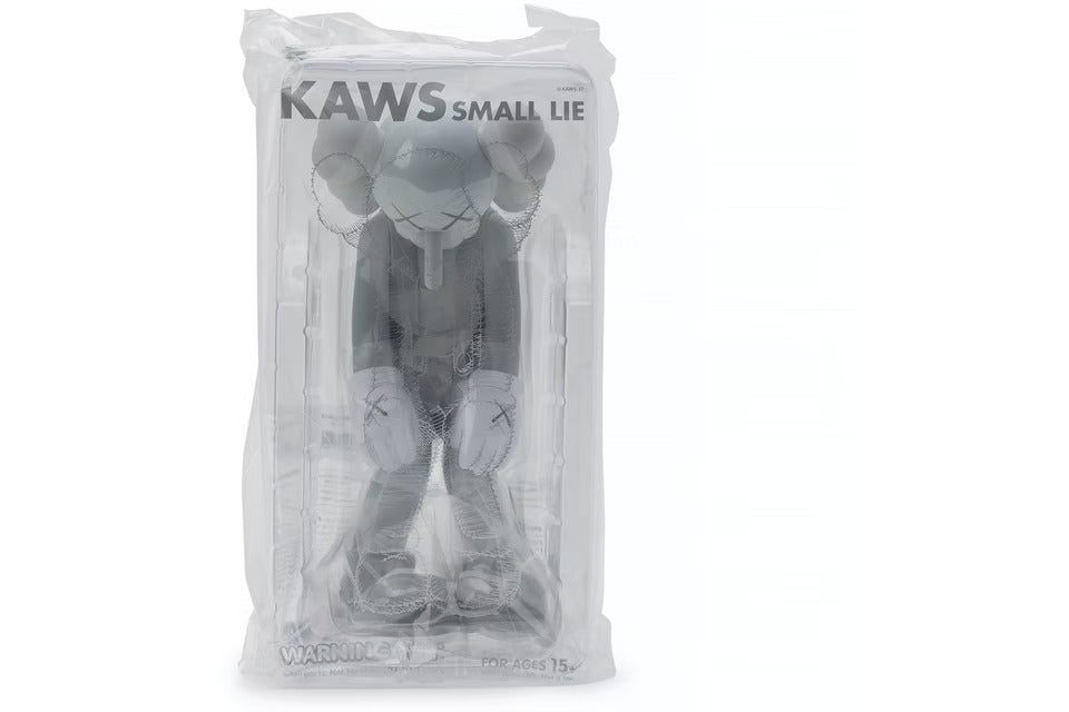 KAWS Small Lie Companion Vinyl Figure Grey