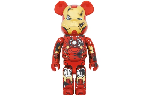 Bearbrick x Marvel Iron Man 3 (Iron Man Mark VII Damage Ver.) 1000%