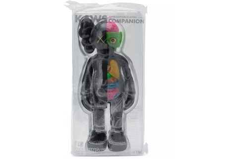 KAWS Companion Flayed Open Edition Vinyl Figure Black