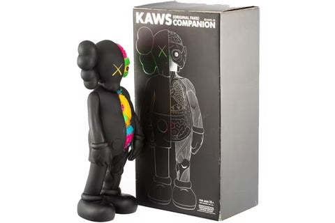 KAWS Dissected Companion (2006) Vinyl Figure Black