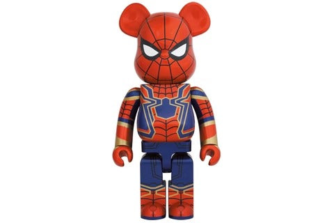 Bearbrick Iron Spider-man Avengers End Game (2021 Version) 1000%