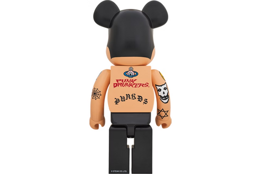 Bearbrick Punk Drunkers Tattoo Guy 1000% Multi