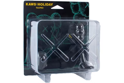 KAWS Holiday Taipei Vinyl Figure Black