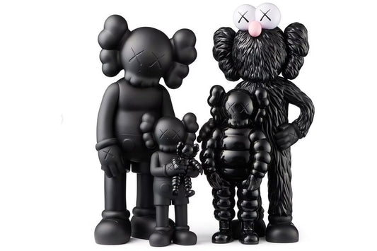 KAWS Family Vinyl Figures Black