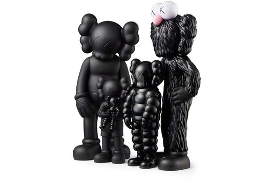 KAWS Family Vinyl Figures Black