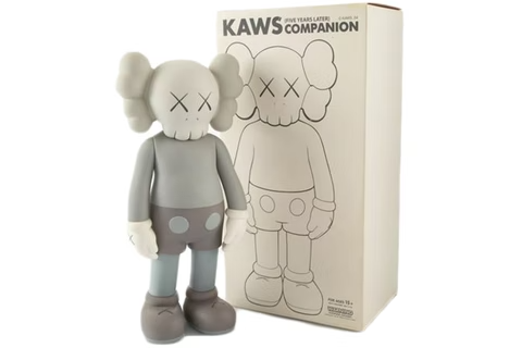 KAWS Five Years Later Companion Vinyl Figure Grey