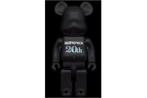 Bearbrick 20th Anniversary 1000% Chrome Ver.