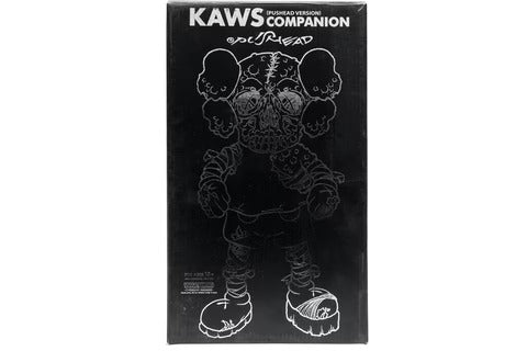 KAWS Pushead Companion Vinyl Figure Black