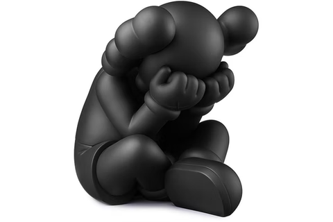 KAWS Separated Vinyl Figure Black