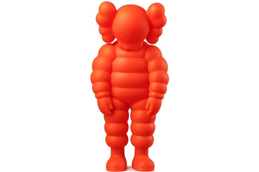 KAWS What Party Vinyl Figure Orange