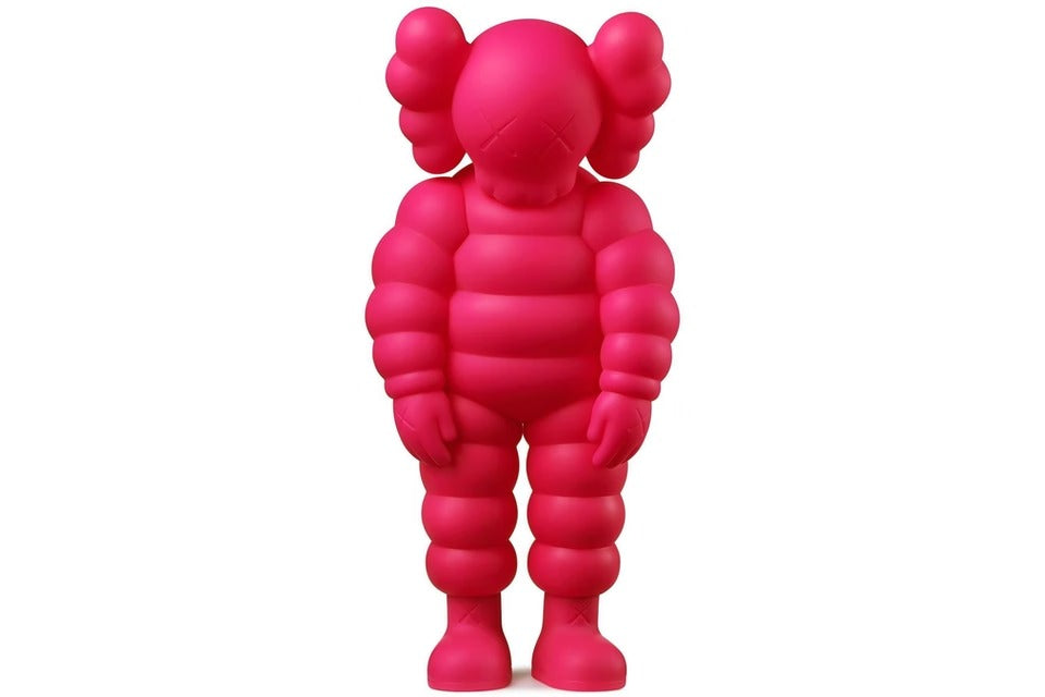 KAWS What Party Vinyl Figure Pink