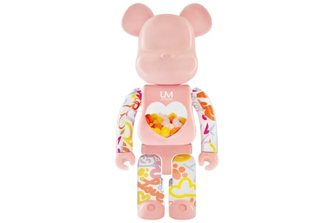 Bearbrick Macau 2021 UM Junior 1000% Pink