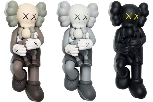 KAWS Holiday Singapore Figure Set Brown/Grey/Black