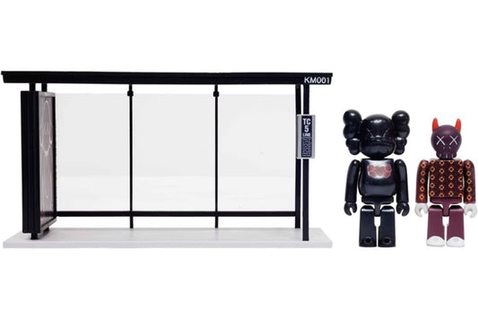 KAWS x Medicom Bus Stop Series Volume 1 Vinyl Toy Black/Red