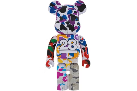 Bearbrick x BAPE 28th Anniversary Camo #2 1000%