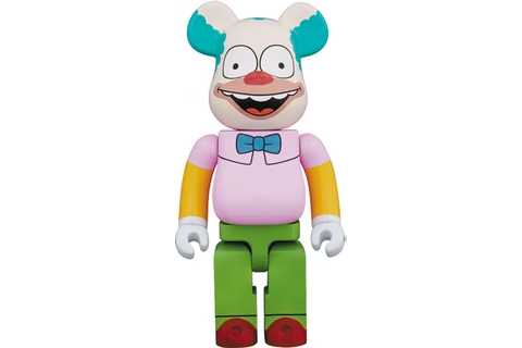 Bearbrick x The Simpsons Krusty The Clown 1000% Multi