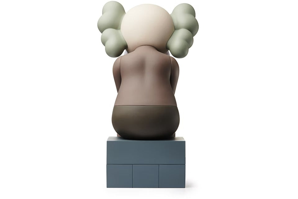 KAWS Passing Through Open Edition Vinyl Figure Brown