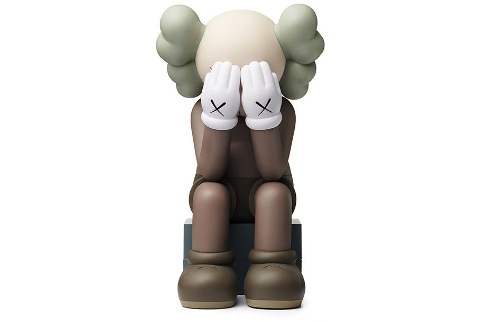 KAWS Passing Through Open Edition Vinyl Figure Brown