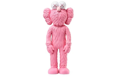 KAWS BFF Open Edition Vinyl Figure Pink