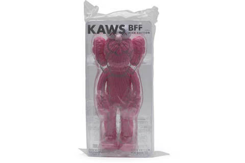 KAWS BFF Open Edition Vinyl Figure Pink