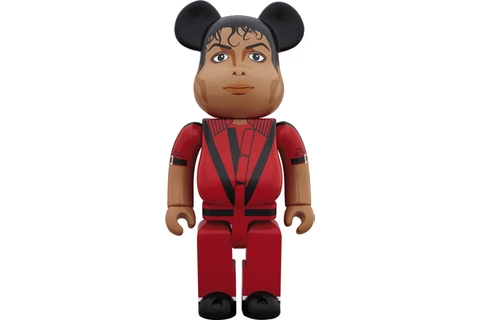 Bearbrick x Michael Jackson Thriller Red Jacket 1000% Red