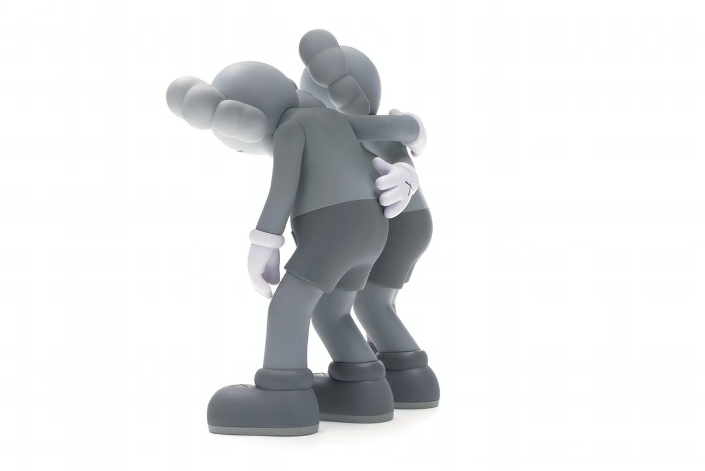 KAWS Along The Way Vinyl Figure Grey