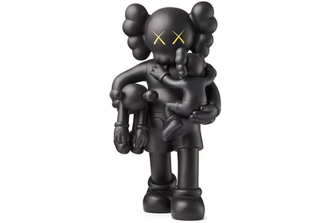 KAWS Clean Slate Vinyl Figure Black