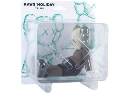 KAWS Holiday Taipei Vinyl Figure Brown