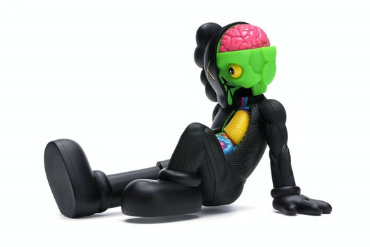 KAWS Resting Place Vinyl Figure Black