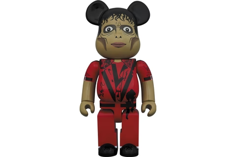 Bearbrick x Michael Jackson Thriller Zombie 1000% Multi