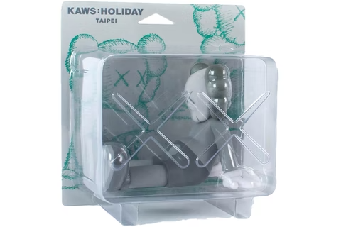 KAWS Holiday Taipei Vinyl Figure Grey