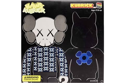 KAWS x Medicom Bus Stop Series Volume 2 Vinyl Toy Black/Blue