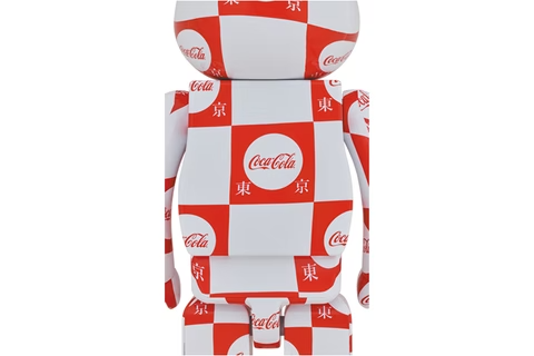 Bearbrick atmos x Coca-Cola Tokyo 1000%