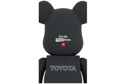 Bearbrick x Toyota (Drive Your Teenage Dreams.) 1000% Black